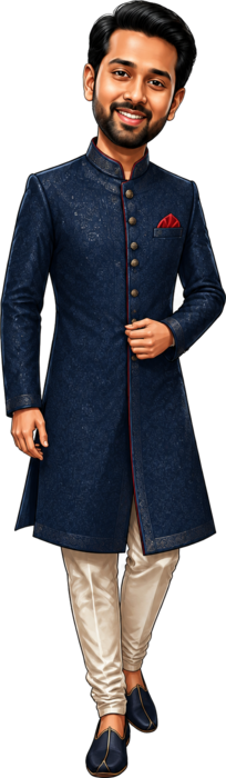 Akshay caricature
